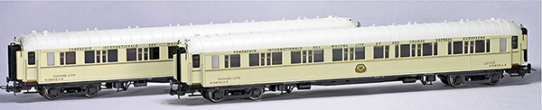 LS Models 49147 - Egyptian Orient Express 2pc Sleeping Car Set Typ S of the CIWL